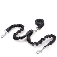 Double Headed Retractable Dog Leash with Pull Rope